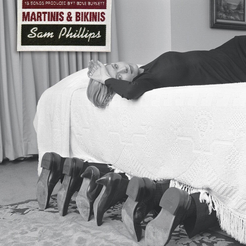 the album cover for Sam Phillips - Martinis & Bikinis (Bonus Tracks) [Reissue] [Colored Vinyl]