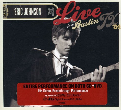 the album cover for Eric Johnson - Live From Austin Tx 84 [Digipak]