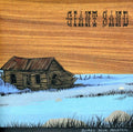 the album cover for Giant Sand - Blurry Blue Mountain