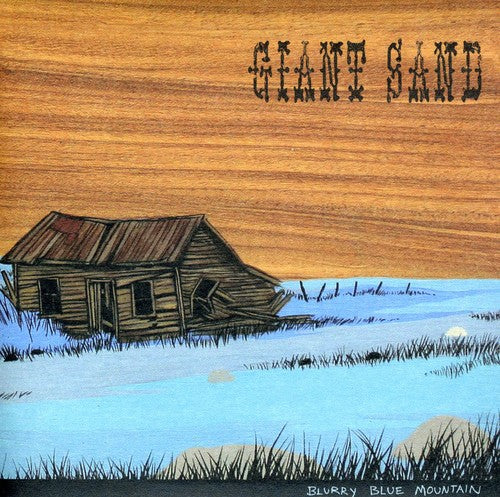 the album cover for Giant Sand - Blurry Blue Mountain