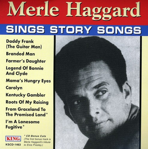 the album cover for Merle Haggard - Sings Story Songs