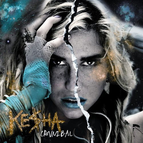the album cover for Kesha - Cannibal
