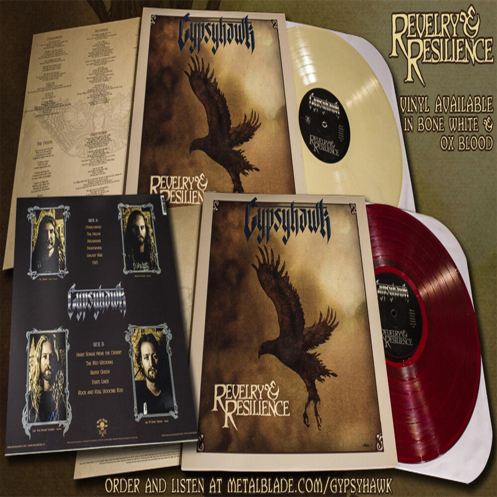 the album cover for Gypsyhawk - Revelry and Resilience