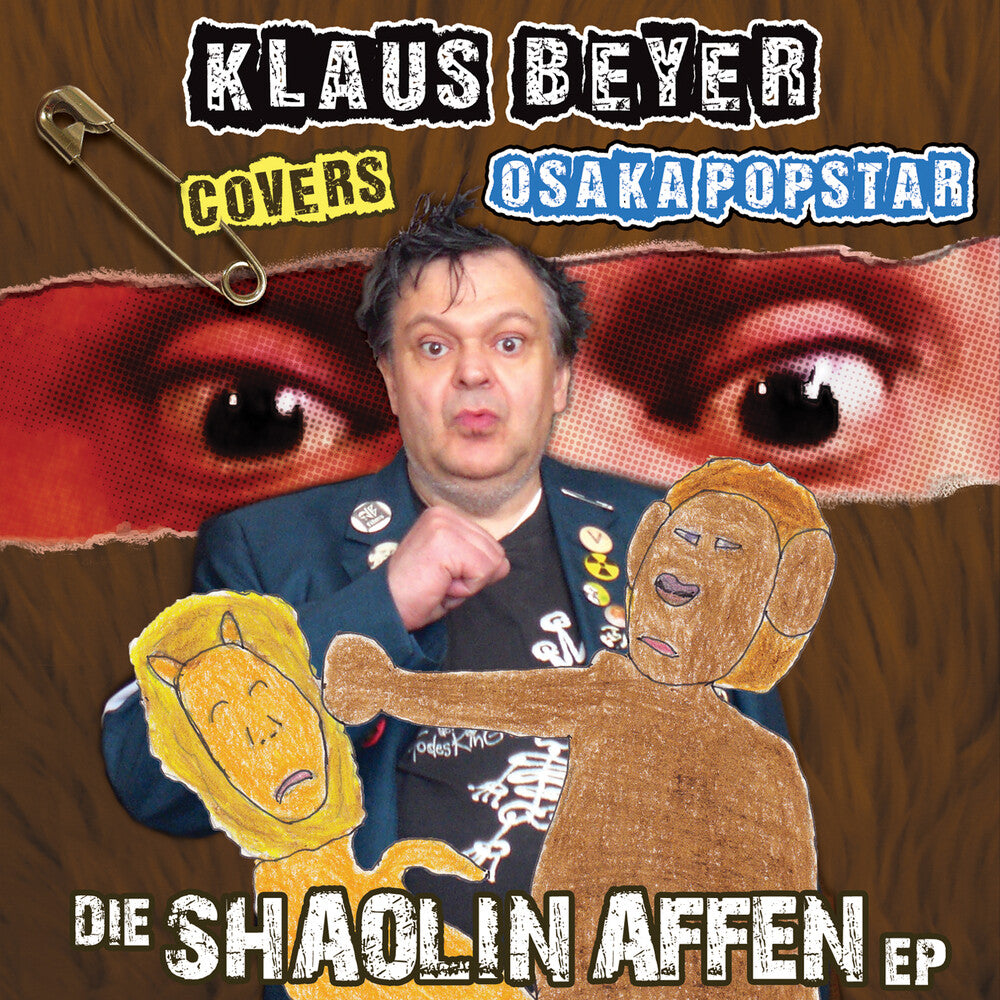 the album cover for Klaus Beyer Covers Osaka Popstar - Die Shaolin Affen