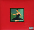 the album cover for Kanye West - My Beautiful Dark Twisted Fantasy