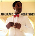 the album cover for Aloe Blacc - Good Things