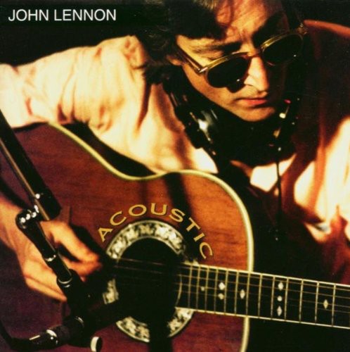 the album cover for John Lennon - Acoustic [Import]