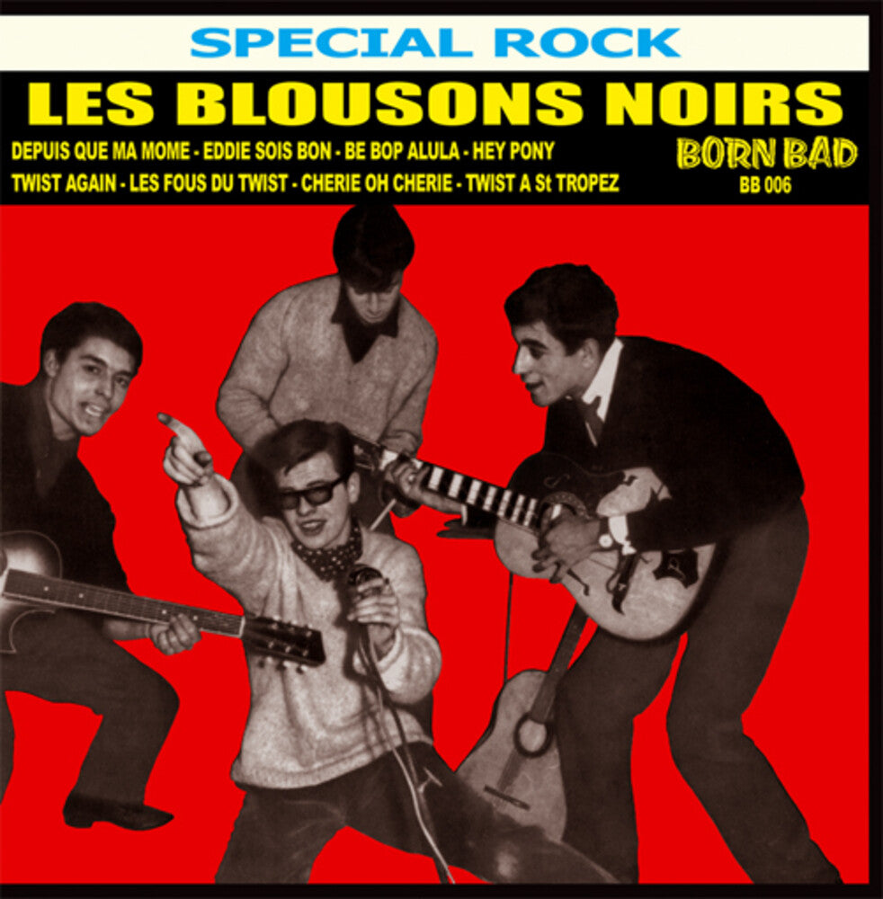 the album cover for Les Blousons Noirs - Les Blousons Noirs 1961-1962