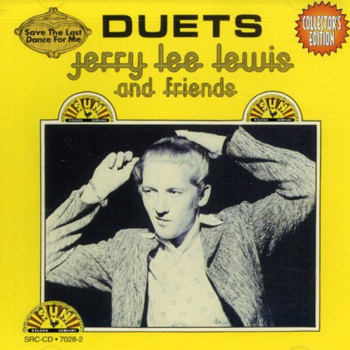the album cover for Jerry Lee Lewis - Duets