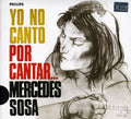 the album cover for Mercedes Sosa - Yo No Canto Por Cantar [Import]