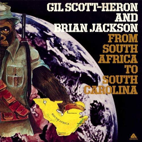 the album cover for Scott-Gil Heron & Brian Jackson - From South Africa To South Carolina [Import]