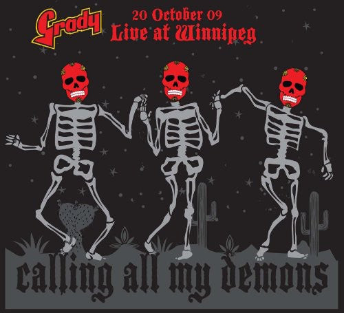 the album cover for Grady - Calling All My Demons