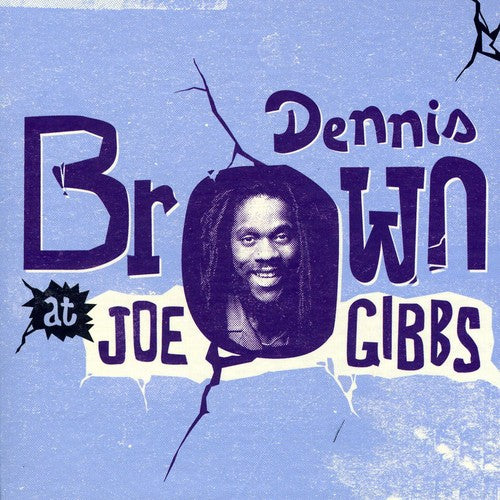 the album cover for Dennis Brown - At Joe Gibbs (Box)