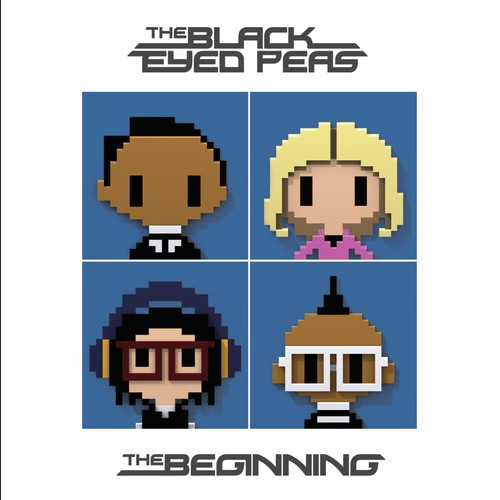 the album cover for Black Eyed Peas - The Beginning