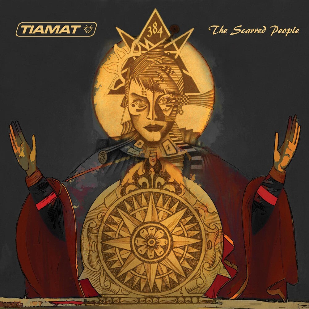 the album cover for Tiamat - The Scarred People