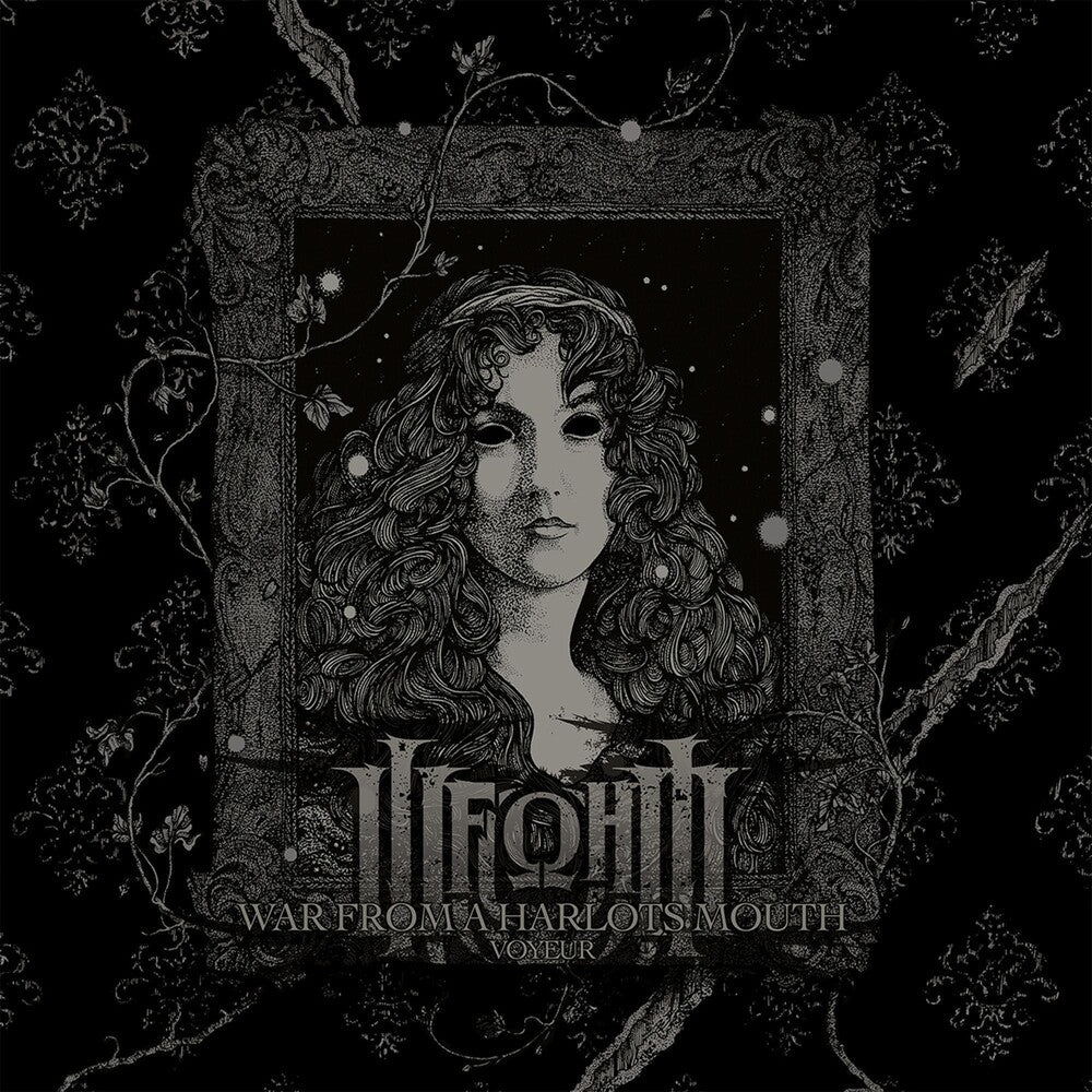the album cover for War From A Harlots Mouth - Voyeur