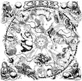 the album cover for Chris Robinson Brotherhood - Magic Door