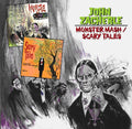 the album cover for John Zacherle - Monster Mash / Scary Tales