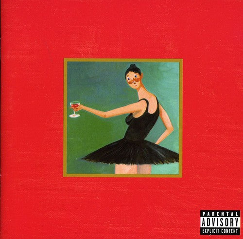the album cover for Kanye West - My Beautiful Dark Twisted Fantasy [Import]