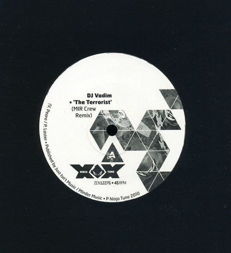 the album cover for Dj Vadim - Terrorist Remixes