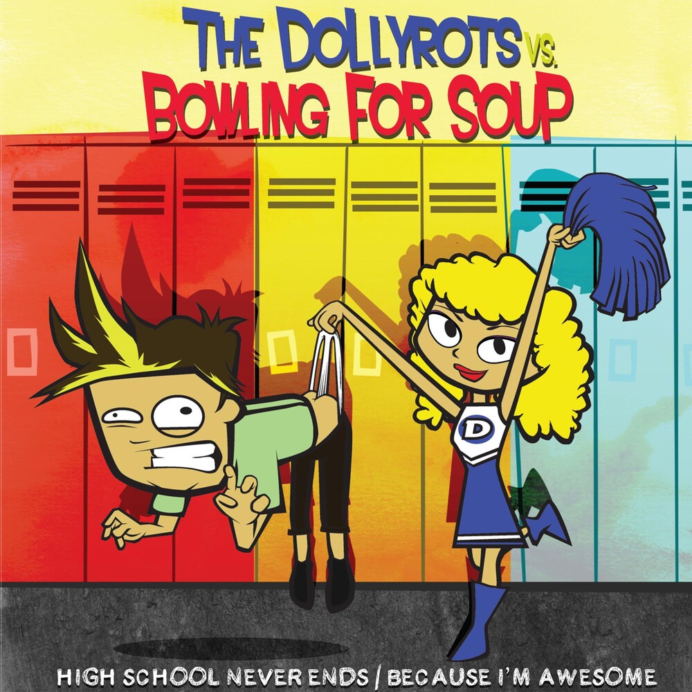 the album cover for Bowling For Soup/Dollyrots/Patent Pending - One Big Happy