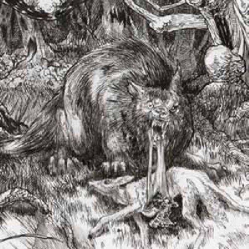 the album cover for Korperschwache - Evil Walks