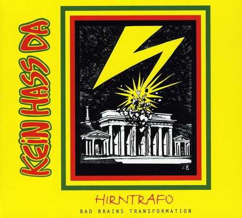 the album cover for Kein Hass Da - Hirntrafo: Bad Brains Transformation