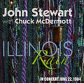 the album cover for John Stewart - Illinois Rain
