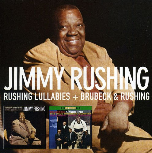 the album cover for Jimmy Rushing - Rushing Lullabies/Brubeck & Rushing [Import]
