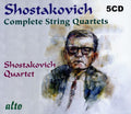 the album cover for Shostakovich Quartet - Complete String Quartets
