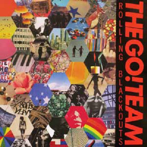 the album cover for The Go! Team - Rolling Blackouts