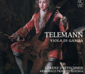 the album cover for G.P. Telemann - Viola Di Gamba