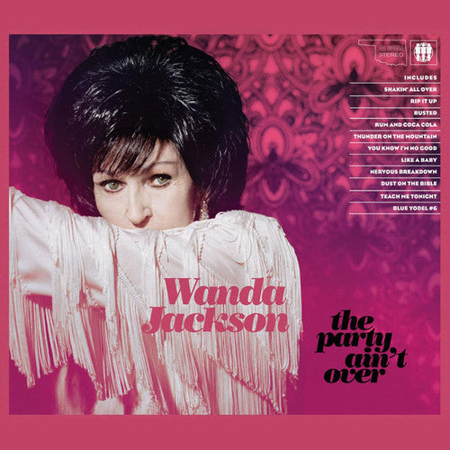 the album cover for Wanda Jackson - The Party Ain't Over