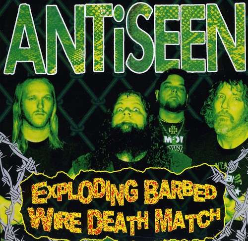 the album cover for Antiseen - Exploding Barbed Wire Death Match