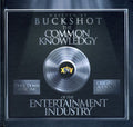 the album cover for Buckshot - Common Knowledgy of the Entertainment Industry