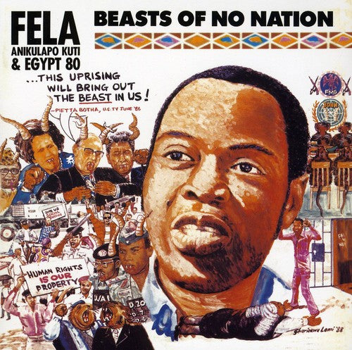 the album cover for Fela Kuti - Beasts Of Notation/O.D.O.O.