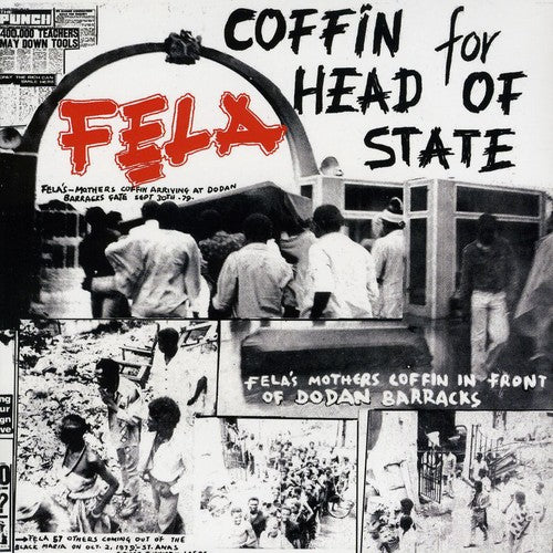 the album cover for Fela Kuti - Coffin For Head Of State/Unknown Soldier