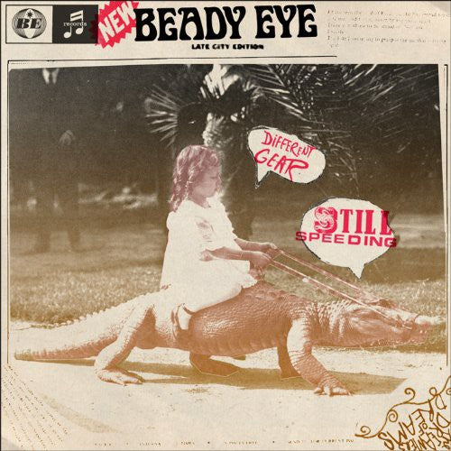 the album cover for Beady Eye - Different Gear Still Speeding (180G)