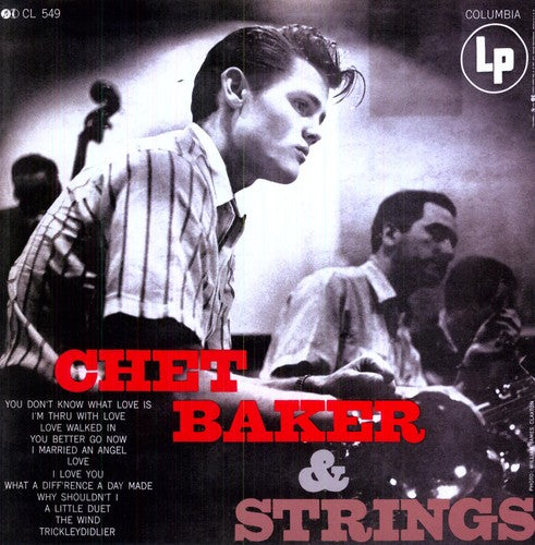 the album cover for Chet Baker - With Strings [180 Gram]