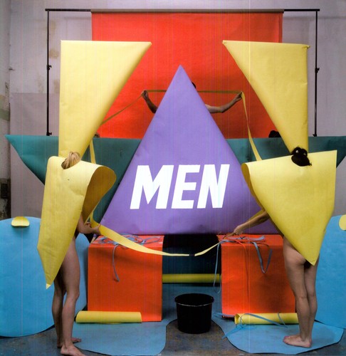 the album cover for The Men - Talk About Body
