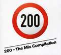 the album cover for 200-The Mix Compilation - 200: The Mix Compilation