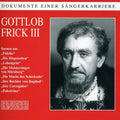 the album cover for Gottlob Frick - Gottlob Frick 3