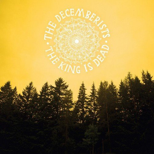 the album cover for The Decemberists - King Is Dead (W/Book) (W/Dvd) (Mpdl) (Wlp) [Deluxe]