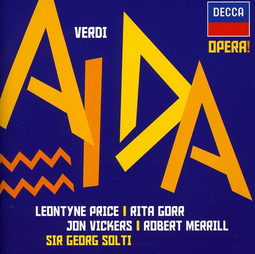 the album cover for Leontyne Price - Opera: Aida [Reissue]