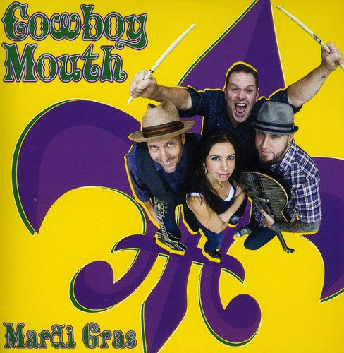 the album cover for Cowboy Mouth - Mardi Gras