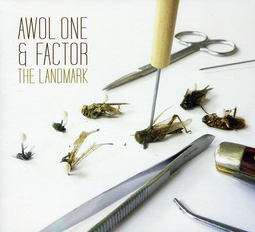 the album cover for Awol One - The Landmark