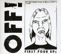 the album cover for OFF! - First Four Eps
