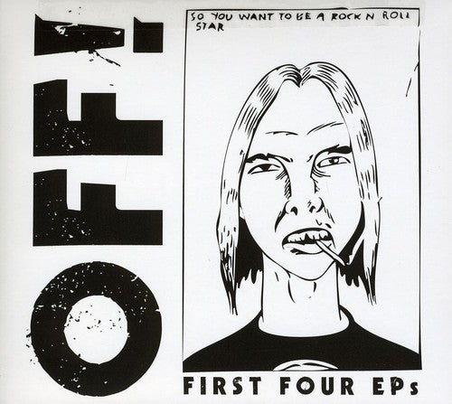 the album cover for OFF! - First Four Eps