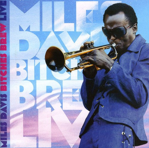 the album cover for Miles Davis - Bitches Brew Live