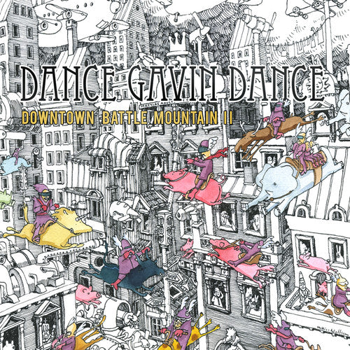 the album cover for Dance Gavin Dance - Downtown Battle Mountain II